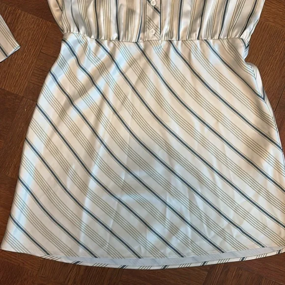 NWT Zara Short Striped Dress Size M - Picture 3 of 8
